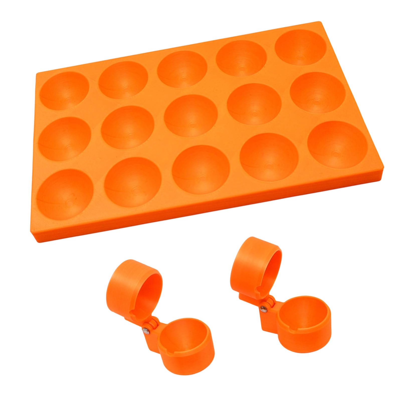 Oxxggkao Cavity Ball Shape Cake Pan with Practical Carrying Tray Creative Decorating Molds for Easy Use Safe Forms
