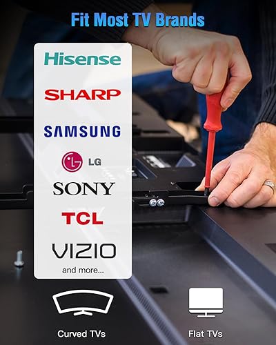 Miniatura 4 de ELIVED Juego de accesorios de montaje universal de TV con caja, incluye tornillos M4 M5 M6 M8, arandelas, espaciadores, tornillos de repuesto para