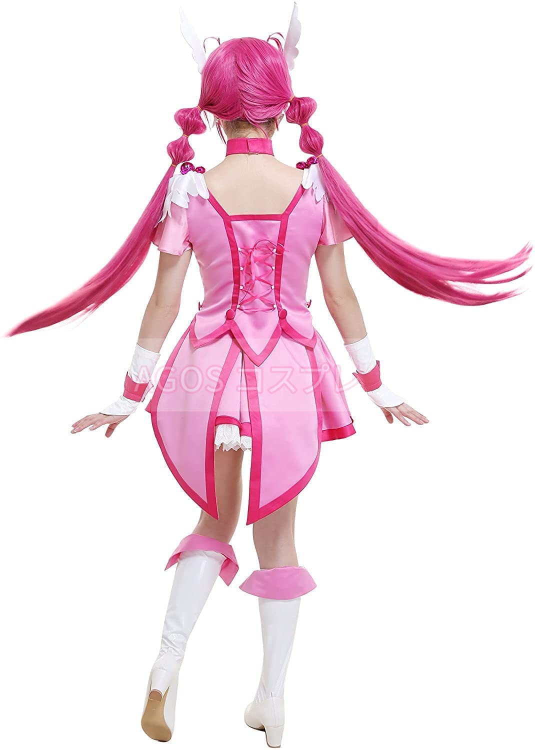 スマイルプリキュア　キュアハッピー　コスプレ 衣装　ウィッグ スマイルプリキュア 星空みゆき ほしぞらみゆき キュアハッピー