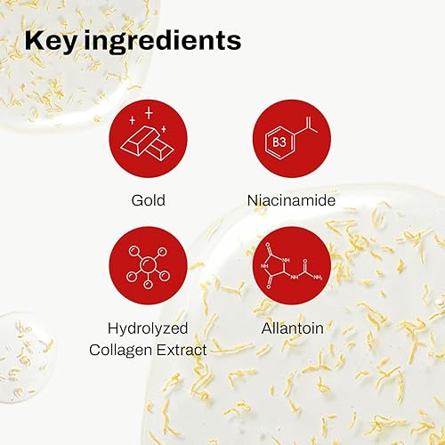 Miniatura 4 de MEDITHERAPY Shumage - Máscara de envoltura con sello dorado (3.17 onzas), máscara facial con hilos dorados y 82.5% colágeno, revitalizante, aprieta,