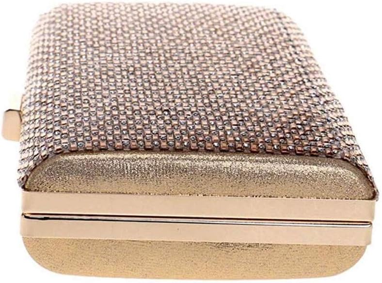 Handbag， Bag ，Women's Hand Bags Rhinestones Elegant Stripe Clutch Shoulder Party Banquet Crossbody Wallet