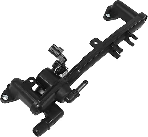 X AUTOHAUX Brida de refrigerante del tubo del colector del calentador LR018273 para Land Rover para Range Rover 2010-2017 Plástico Negro