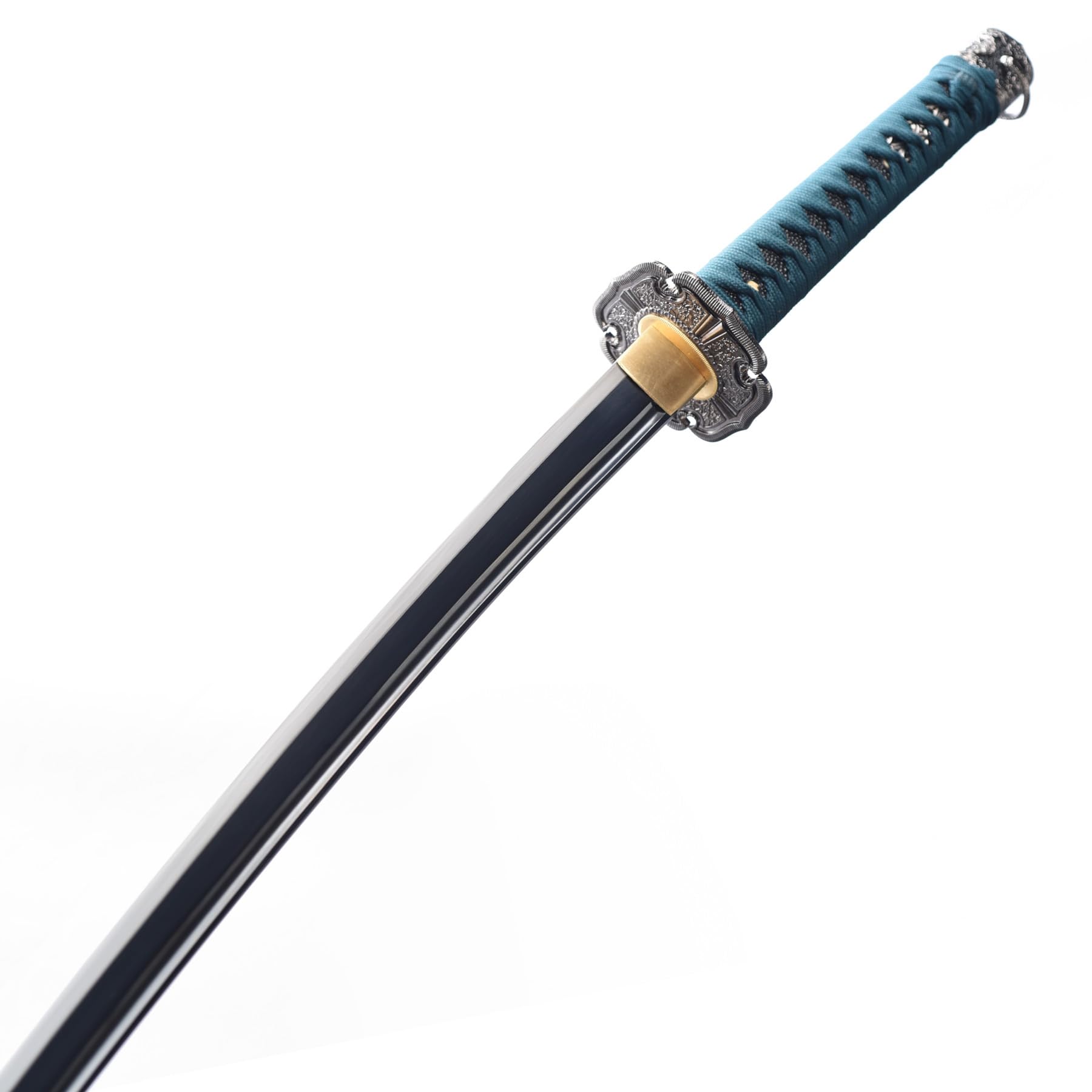 103cm Samurai-Schwert Katana/Scharf/Handgeschliffener hochmanganhaltiger Stahl/Sammelobjekt/Rollenspiel/Halloween/Kampfsportpraxis/Geschenk
