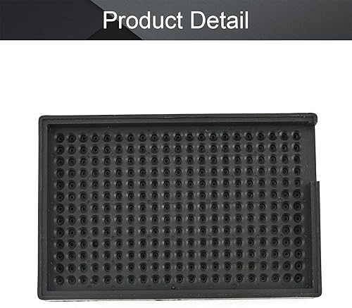 Vista 24 de Othmro Bandejas de tornillos antiestáticos de 273 agujeros, placas de tornillo de 5.512 x 3.543 x 0.984 in, soporte de bandeja de tornillos