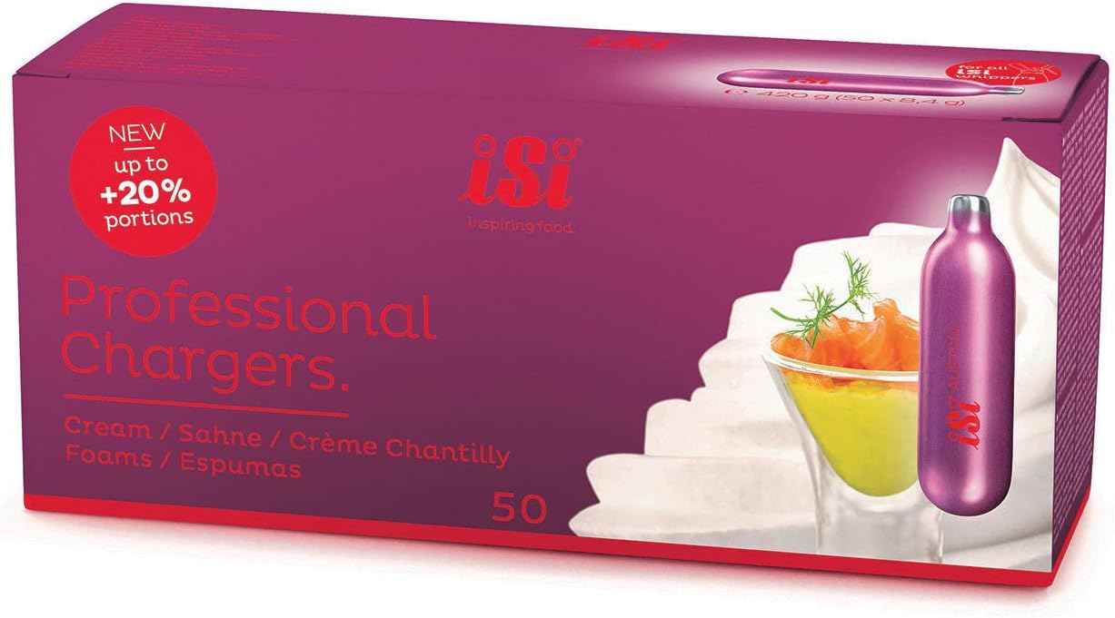 UltraPurewhip N2O Cream Chargers 8g Premium Stainless