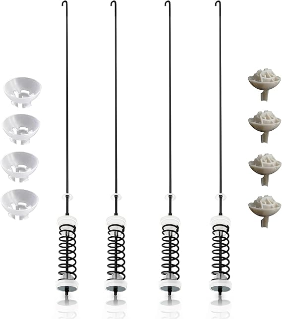 W10780048 Washer Suspension Rod Kit Compatible Whirlpool Kenmore