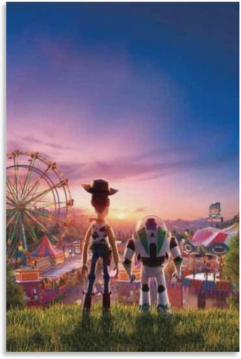 映画 トイストーリー Toy Story ポスター Web限定 油絵 アートパネル アートポスター インテリア絵画 壁の絵 壁アート 40x60cm 壁掛け 寝室の絵画 おしゃれ 装飾 フレームレス 新築飾り ソファの背景絵画 部屋飾り 贈り物