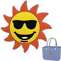 Vista 26 de Dijes para Bolsa para Accesorios de Bolsa Bogg, Dije de Decoración para Modelos Originales de Bolsa Bogg, Tote de Playa de Goma (BUNLIFE)