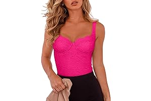 Lace Bodysuit Country Concert Outfits for Women Tops
