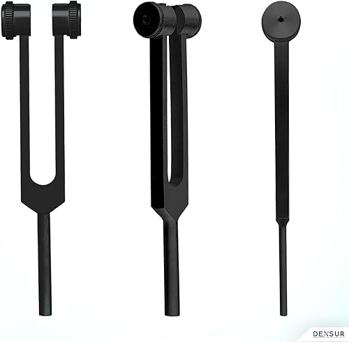 Miniatura 6 de DEXSUR Activador de diapasón sensorial de aleación de aluminio de grado médico para curación, terapia no magnética, uno de cada uno de C 128, C 256,