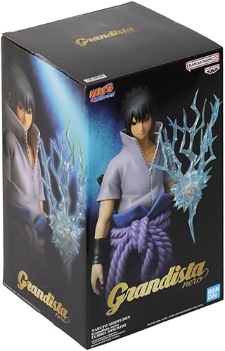 Miniatura 5 de BanPresto - Naruto Shippuden - Grandista Nero - Estatua de Uchiha Sasuke #2