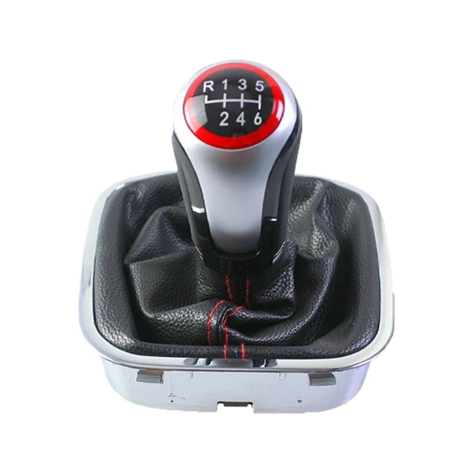Kunyos 6 Speed Shift Knob For Vw For Polo 6R 6C Hatchback Sedan 2011-2019 Stylish