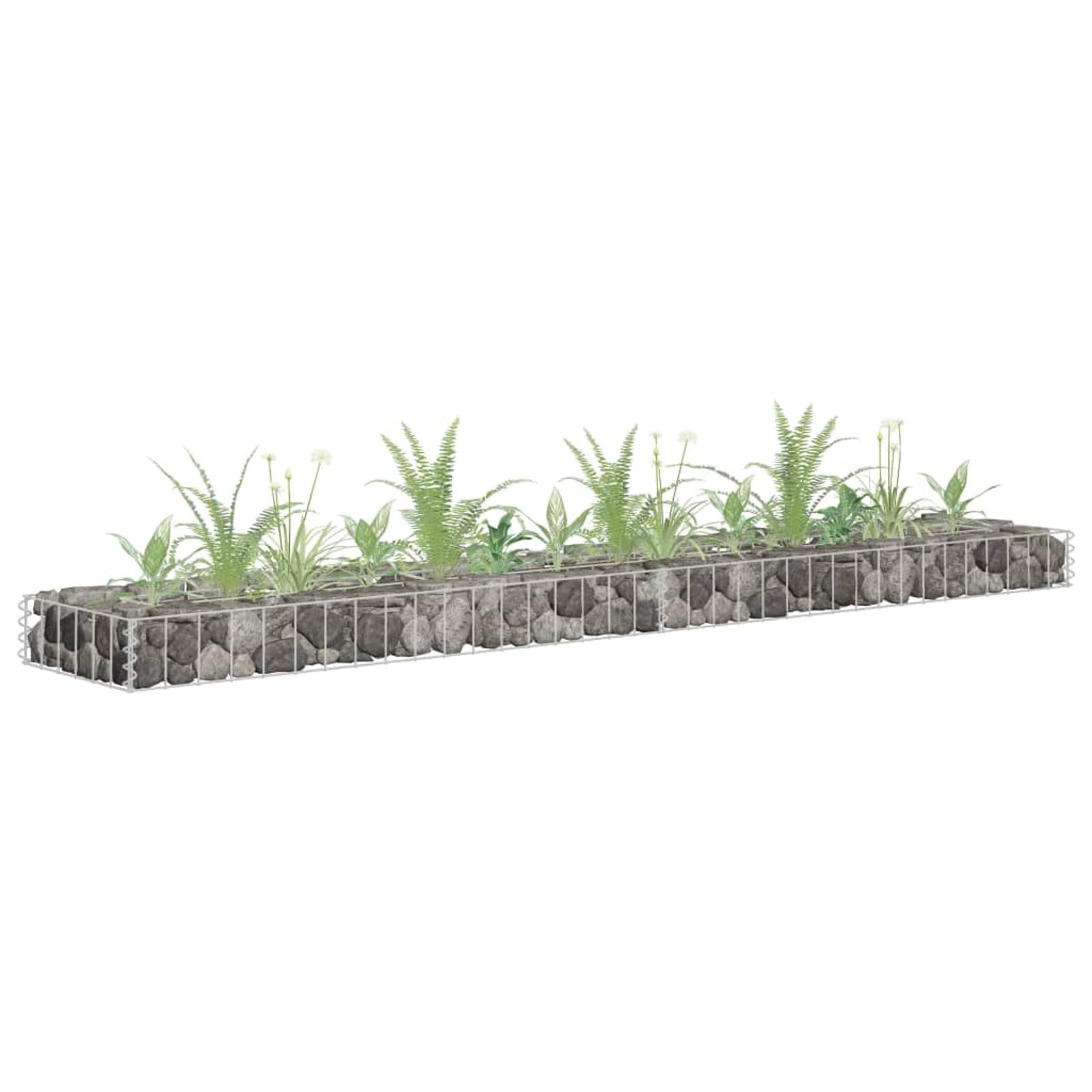 Gabion jardinière surélevée antirouille pour en finir avec les bordures cassées