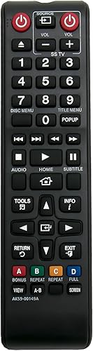 Miniatura 2 de AK59-00149A Mando a distancia de repuesto para Samsung BLU RAY DISC Player BD-ES5000 BD-ES5300 BD-F5100 BD-FM57C BD-HM59 Blu-ray Player