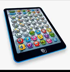 Tablet Educativo Infantil, Tela Interativa de Aprendizagem, Colorido, Jogos e Atividades para Crianças, Números e Imagens, 3-8 Anos