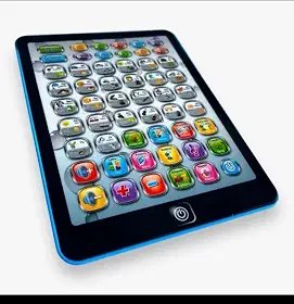 Tablet Educativo Infantil, Tela Interativa de Aprendizagem, Colorido, Jogos e Atividades para Crianças, Números e Imagens, 3-8 Anos