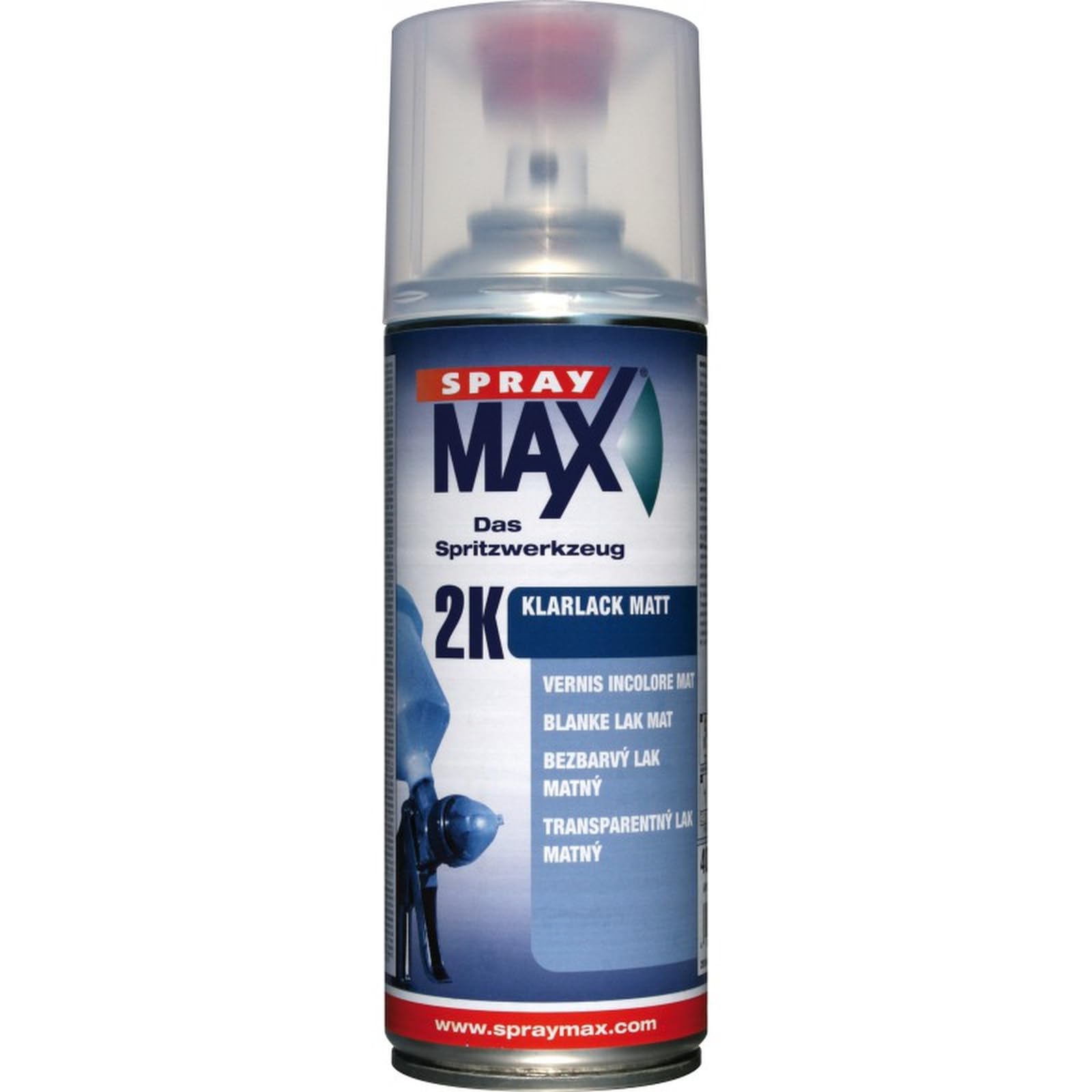 Spray Max Essence original 2 K Laque transparente anti-griffures Lave-vaisselle Mat 400 ml 680065
