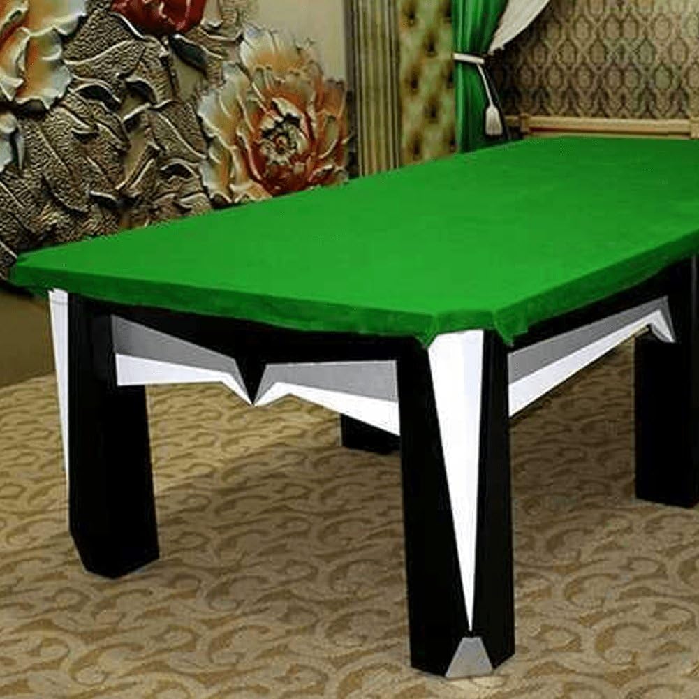Nappe De Billard De 9 Pieds avec Bandes De Coussin, Tissu De Billard en Feutre, Couverture De Table De Billard Premium, Ensemble De Feutres en Tissu De Billard