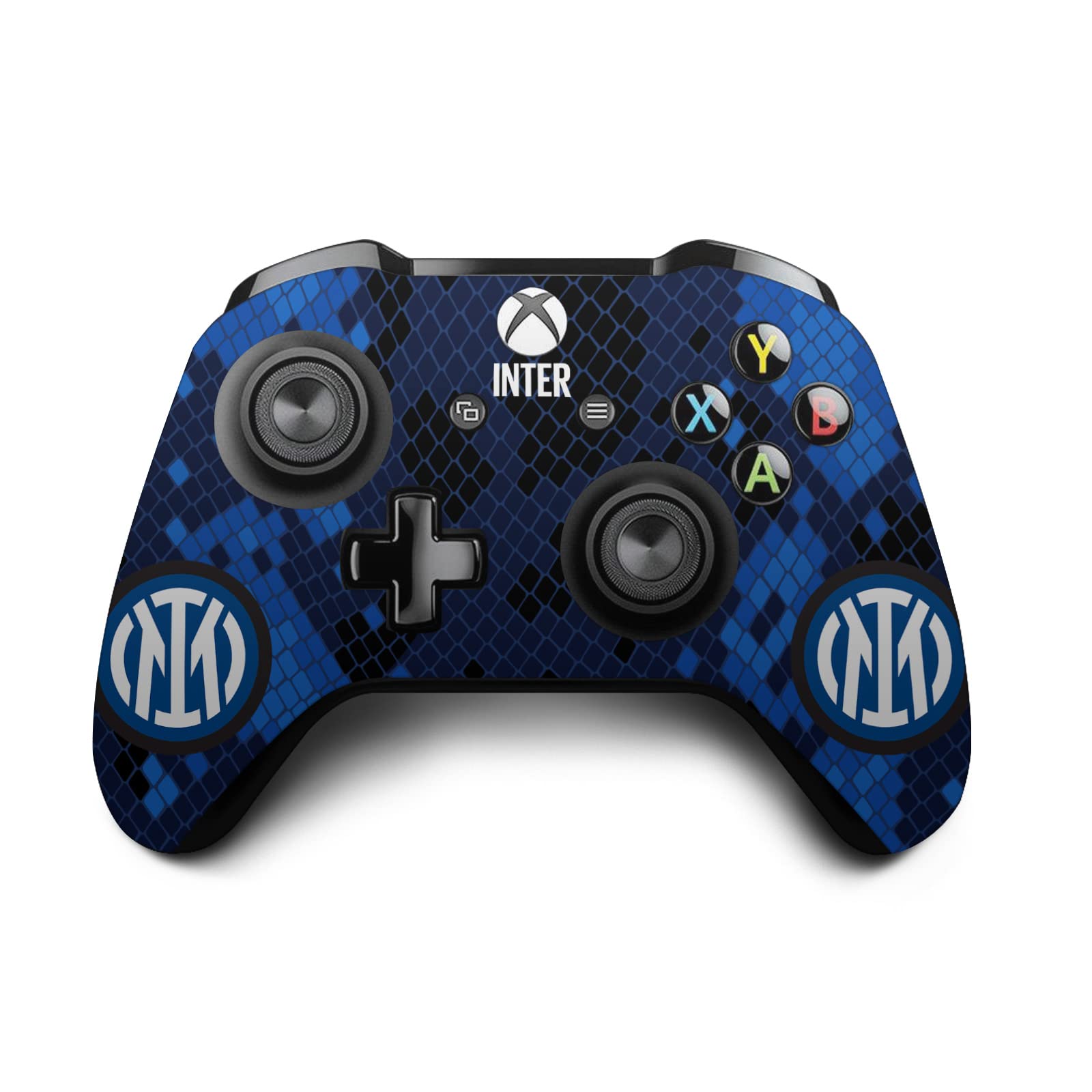 Head Case Designs sous Licence Officielle Inter Milan Home 2021/22 Crête Kit Vinyle Autocollant De Jeu Peau Autocollant Couverture Compatible avec Xbox One X Console and Controller Bundle