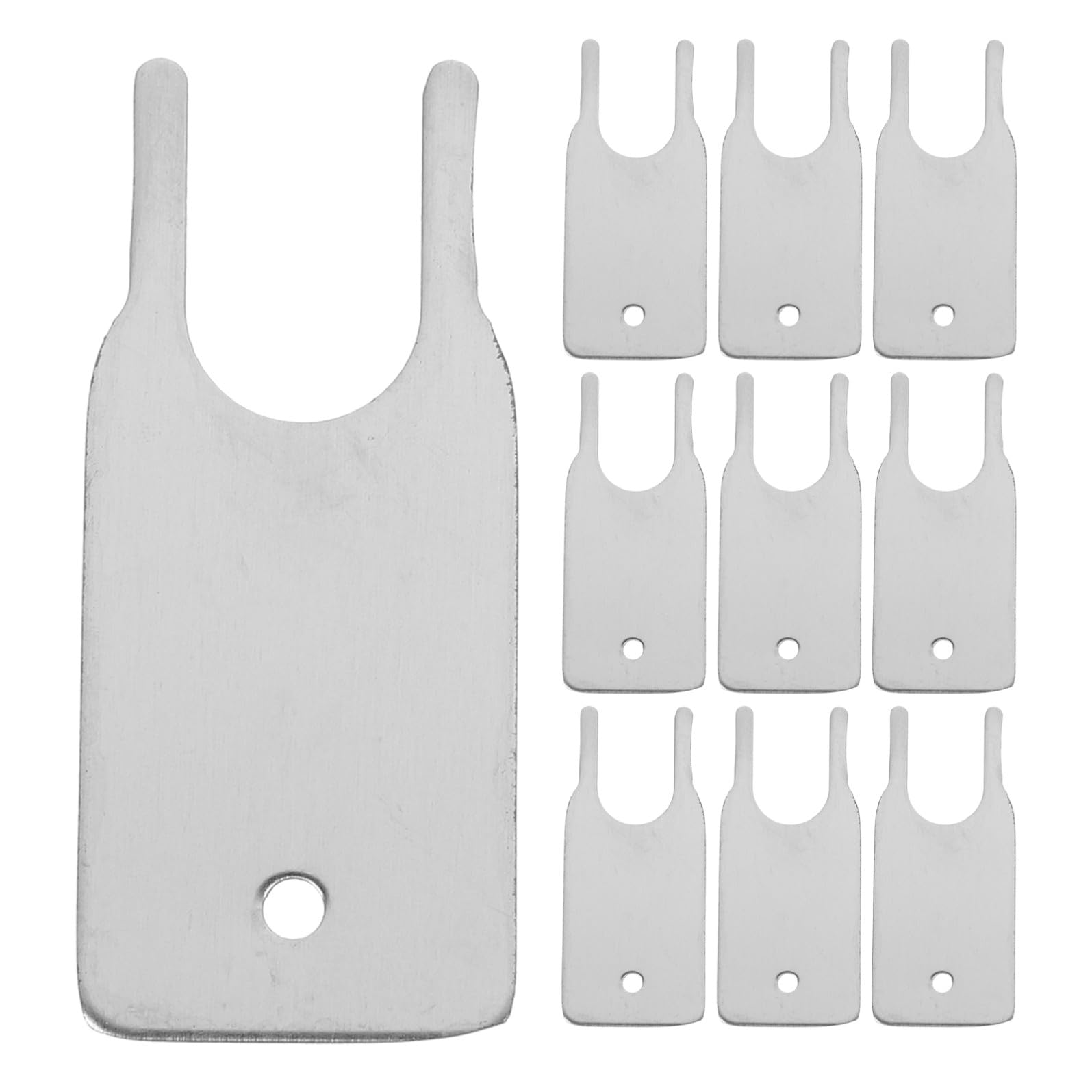 KICHOUSE para Dispensador de Papel Higiénico Comercial de Plástico 10 Llaves Color Plata, Fácil Acceso y Mantenimiento Ordenado para Baños de Alto Tráfico