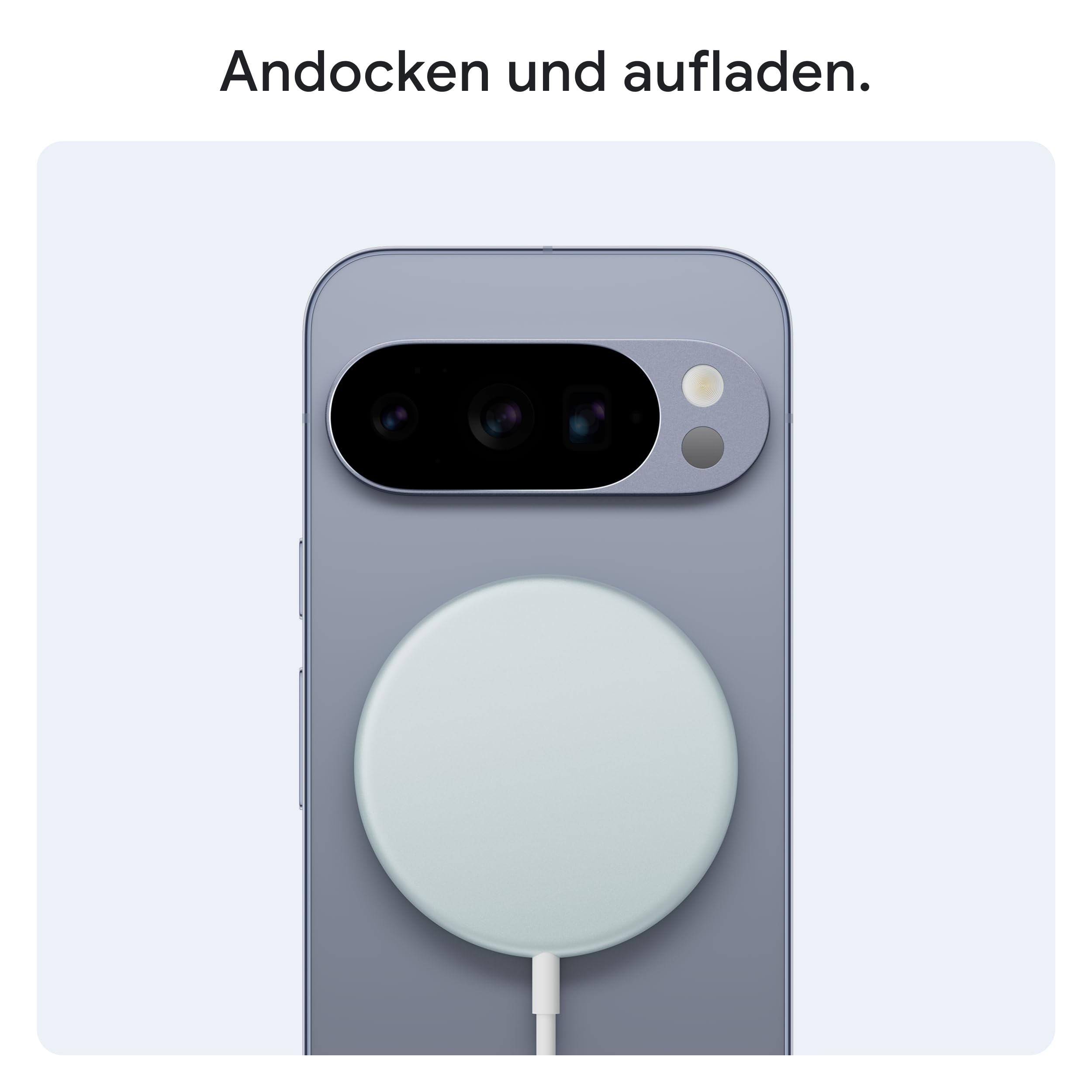 Google Pixelsnap-Ladegerät – Kabelloses 25-W-Qi2-Ladegerät (Made by Google)