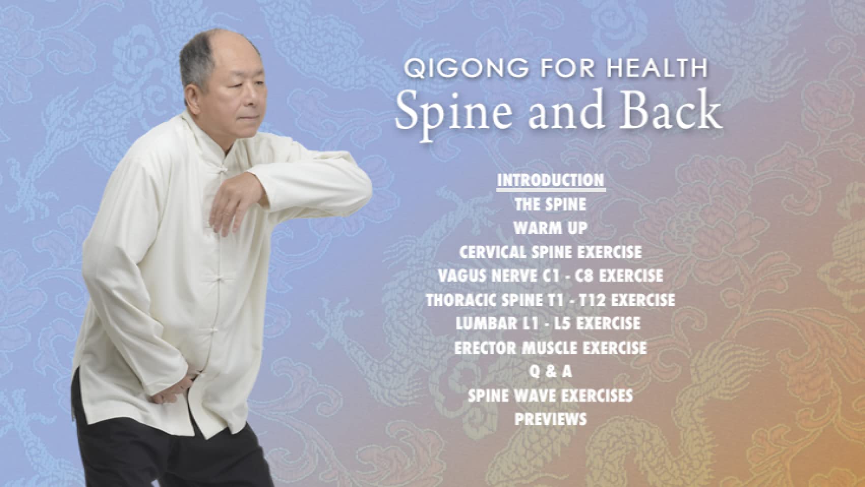 Qigong for Health: Spine and Back MASTER YANG LIVE DVD (YMAA Qigong) Dr. Yang, Jwing-Ming DVD Video plus free streaming online access. Natural Pain Relief.
