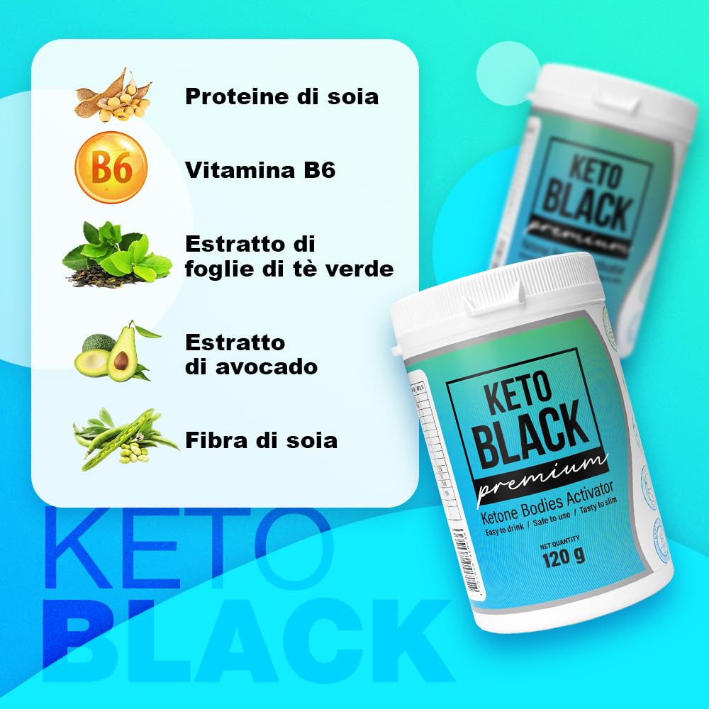 Dimagrante Originale - Prodotti Proteici per Dieta Chetogenica 120 g, Shake Vegan, Gusto cocco, Polvere