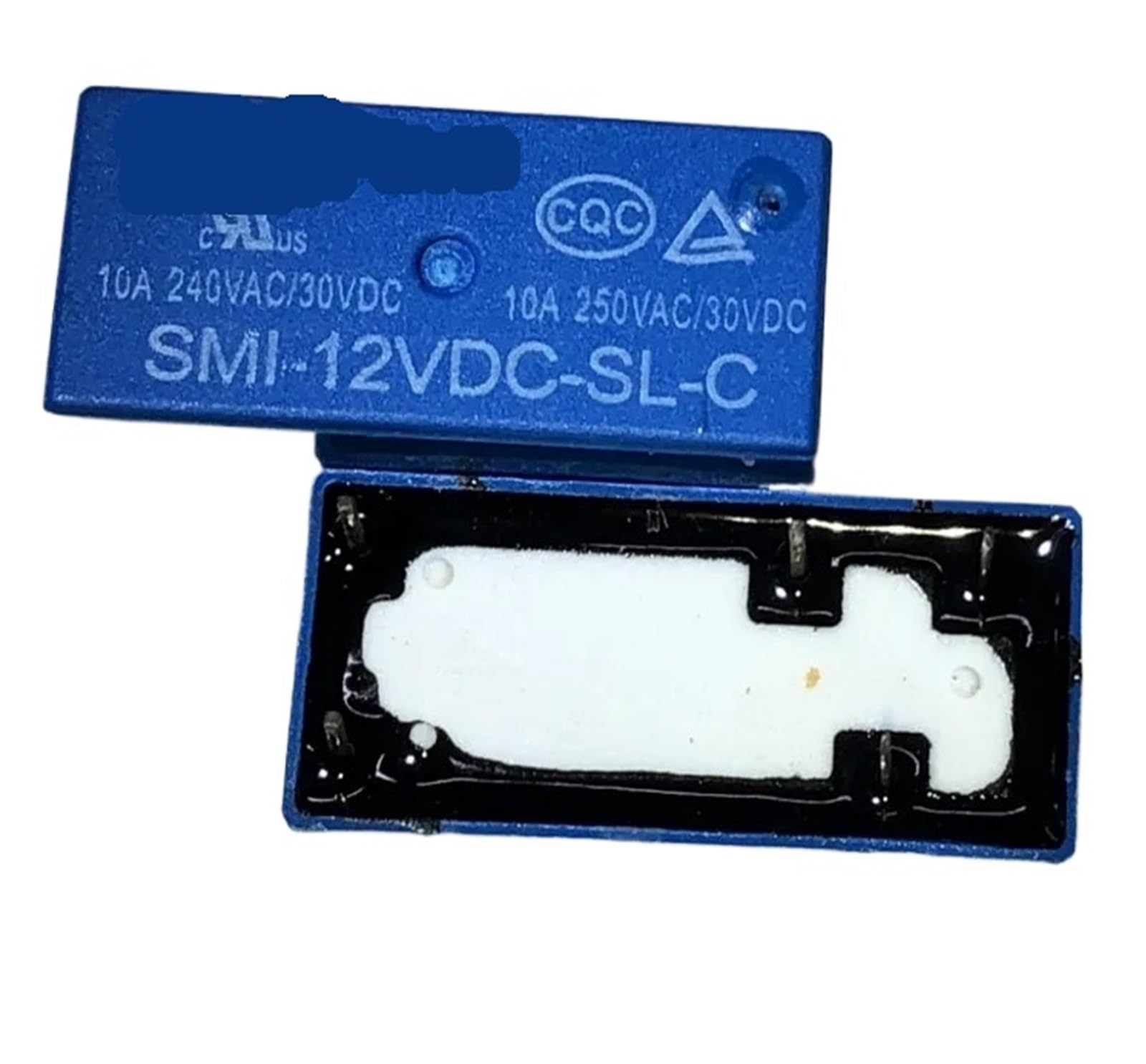 Relé SMI-12VDC-SL-C de 5 pines y 12V 10A para control de circuitos 3