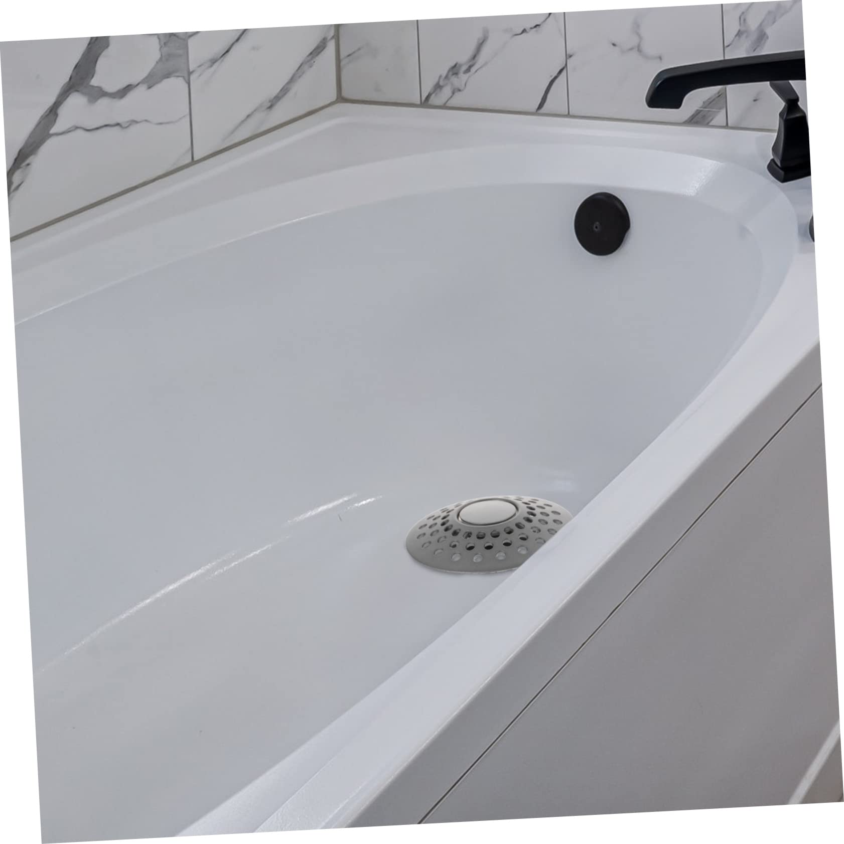 OSALADI 2 Stücke Badewannenablauf Badezimmer Badewanne Waschbecken Abflusssieb Universal Badezimmer Waschbecken Stopper Abs Gummi Kupfer Verhindern Verstopfungen
