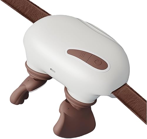 Masajeador de cuello simula un masaje de manos real con masajeador eléctrico de calor para cuello, espalda, hombro, mano, alimentación USB