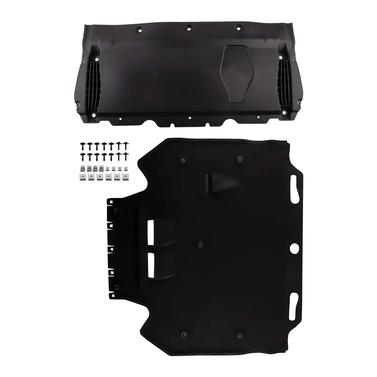 maXpeedingrods Unterfahrschutz Motorschutz Einbausatz Vorne Unten für Audi A6 C7 2010-2018 4G0863822B 4G0863822C