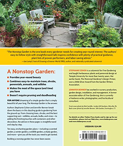 The Nonstop Garden: A Step-by-Step Guide to Smart Plant Choices and Four-Season Designs