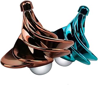 MOAKER Spinning Top, Wind Gyro, Wind Blow Turn Gyro , Airflow Spinning Gyro, Home or Office Desktop Gyro Decompression Toy, Fun Gift, 2 Pack