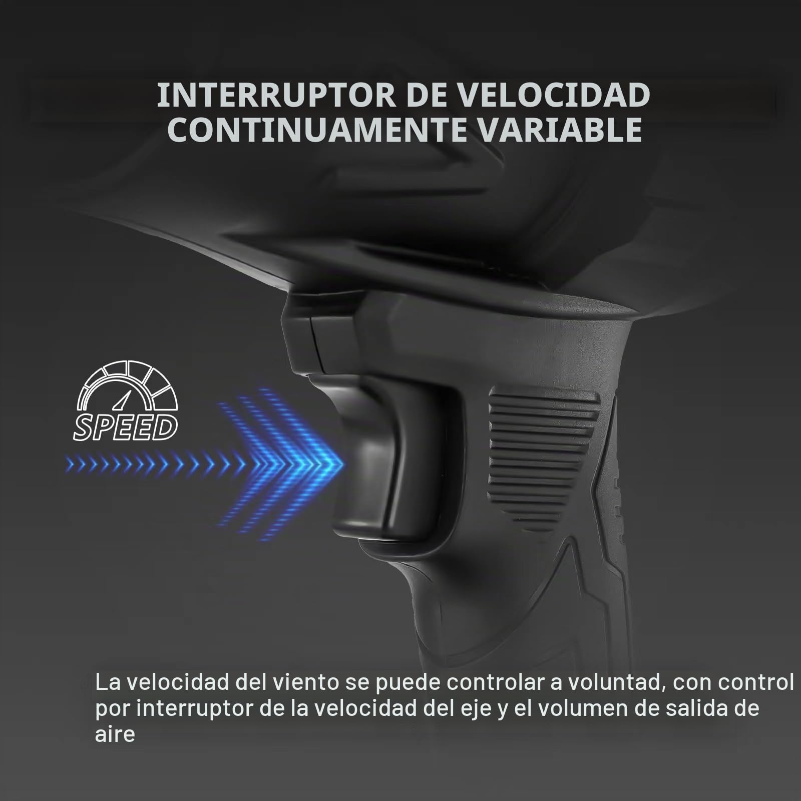 Pequeño soplador de hojas inalámbrico de 130.000 rpm, soplador eléctrico portátil, mini soplador de polvo con 2 baterías, para teclado de ordenador al aire libre, coche, casa