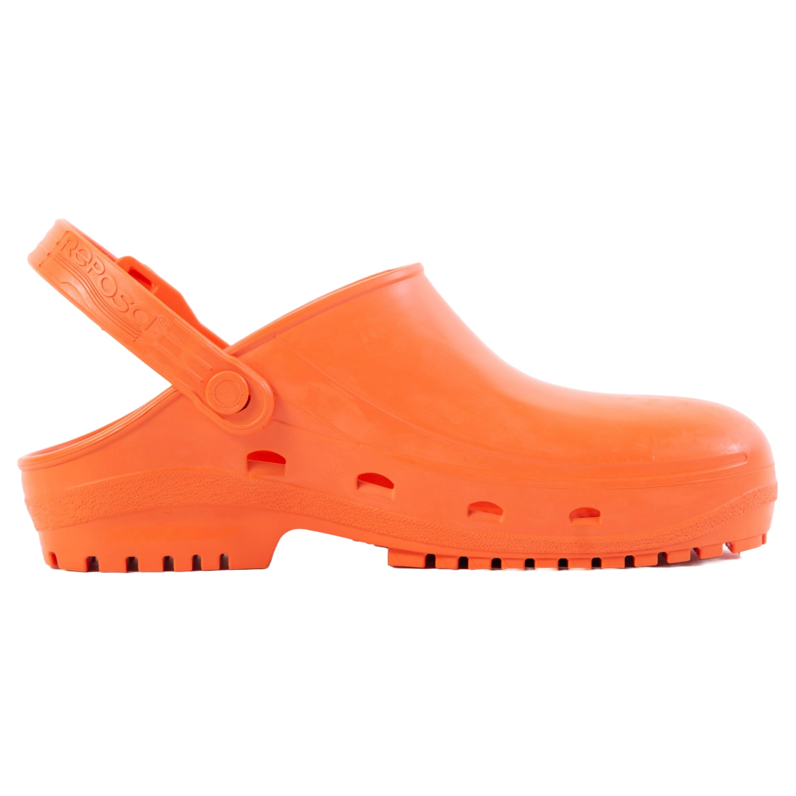 REPOSA Max - Zuecos Sanitarios Mujer y Hombre en Goma con Suela Antideslizante SRC, Zuecos Enfermera Anatómicos con Correa Ajustable, Zapatos Sanitarios Esterilizables Antishock Transpirables Ligeros — view 10