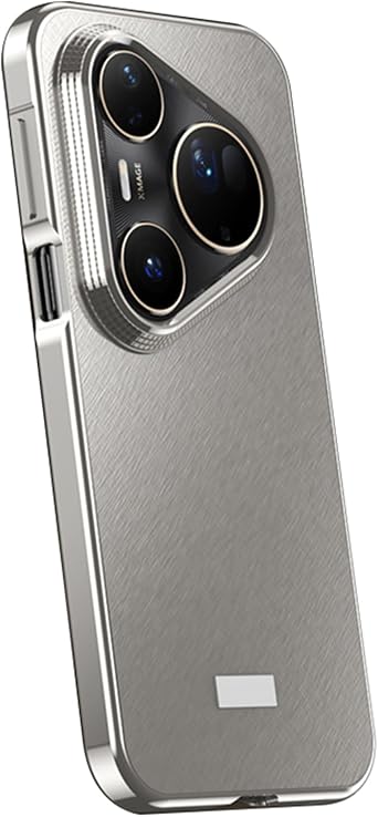 Ultra Thin Case for Huawei Pura 80 Ultra/80 Pro+/80 pro/80, Aluminum Alloy Shockproof Case with Camera Protection Metal Cover,Gray,80 Ultra