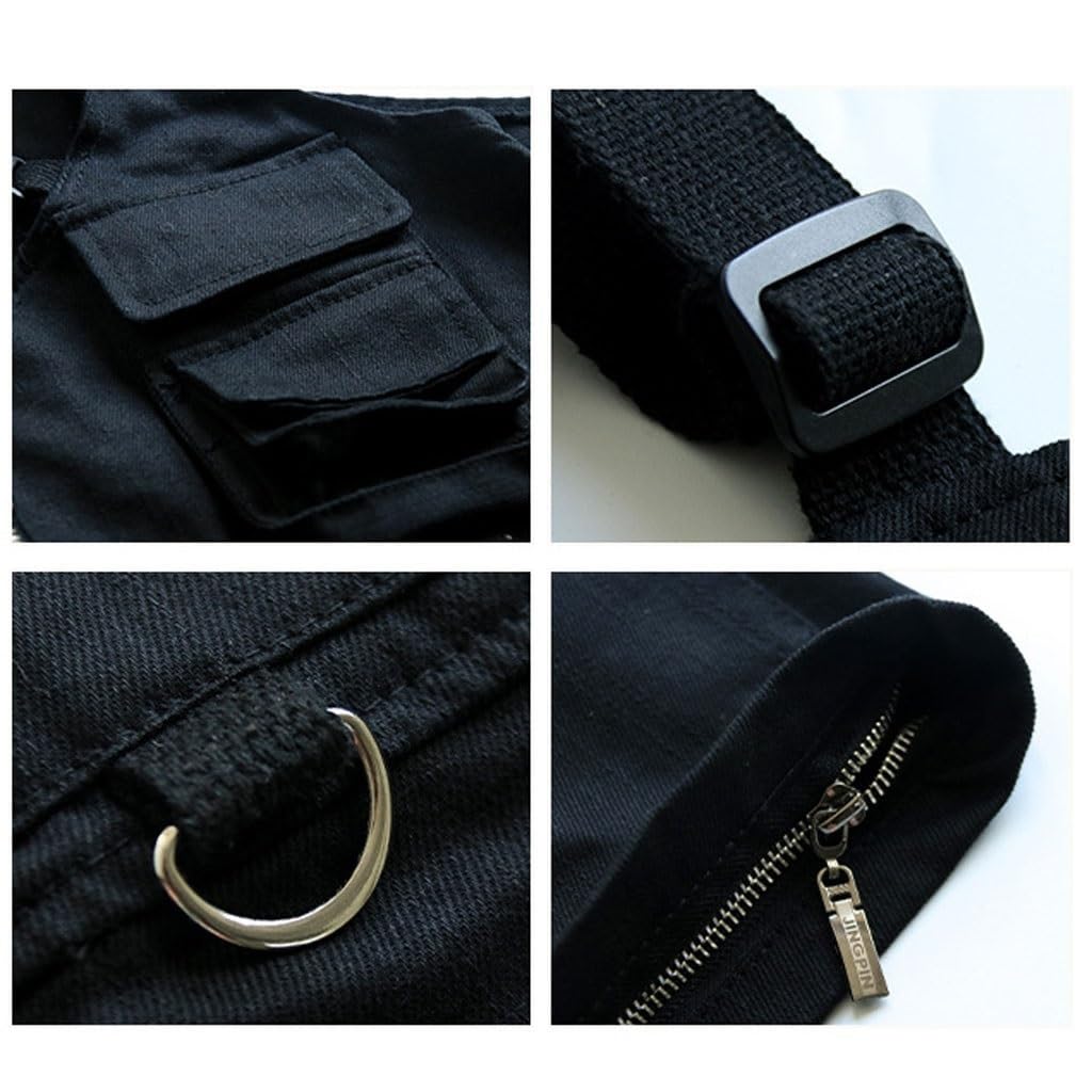 NEBE Delantal de camarero Delantal multifuncional, ropa de trabajo, chaleco Montañismo al aire libre, Camping, Picnic, pesca, jardinero, ropa de trabajo for hombres y mujeres Delantales Delantal