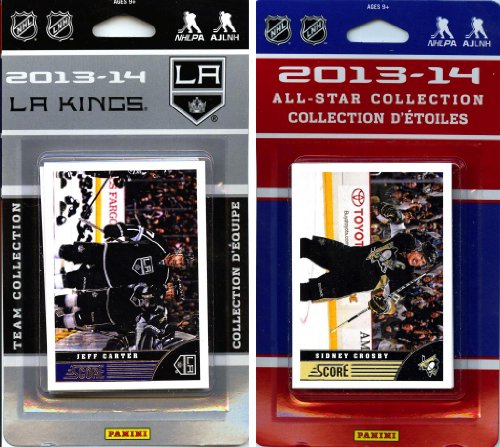 C&I Collectables NHL Los Angeles Kings Licensed 2013-14 Score Team Set and All Star Card Set