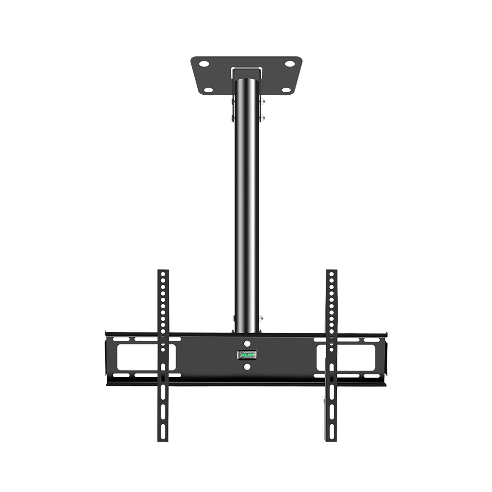 Soporte de TV para TV plano de 26 a 50 pulgadas, VESA de 400 x 400 mm, soporte de techo ultra delgado, TV a techo de 39 a 118 pulgadas, soporte de TV inclinable/giratorio