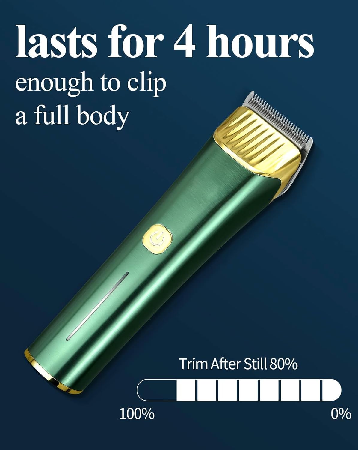 Cordless Horse Clippers,Low Noise Horse Trimmer Shaver Kit Come with Horse Hoof Pick Brush for Matted Long Hair,2 Speed Cordless Grooming Clippers for Horse