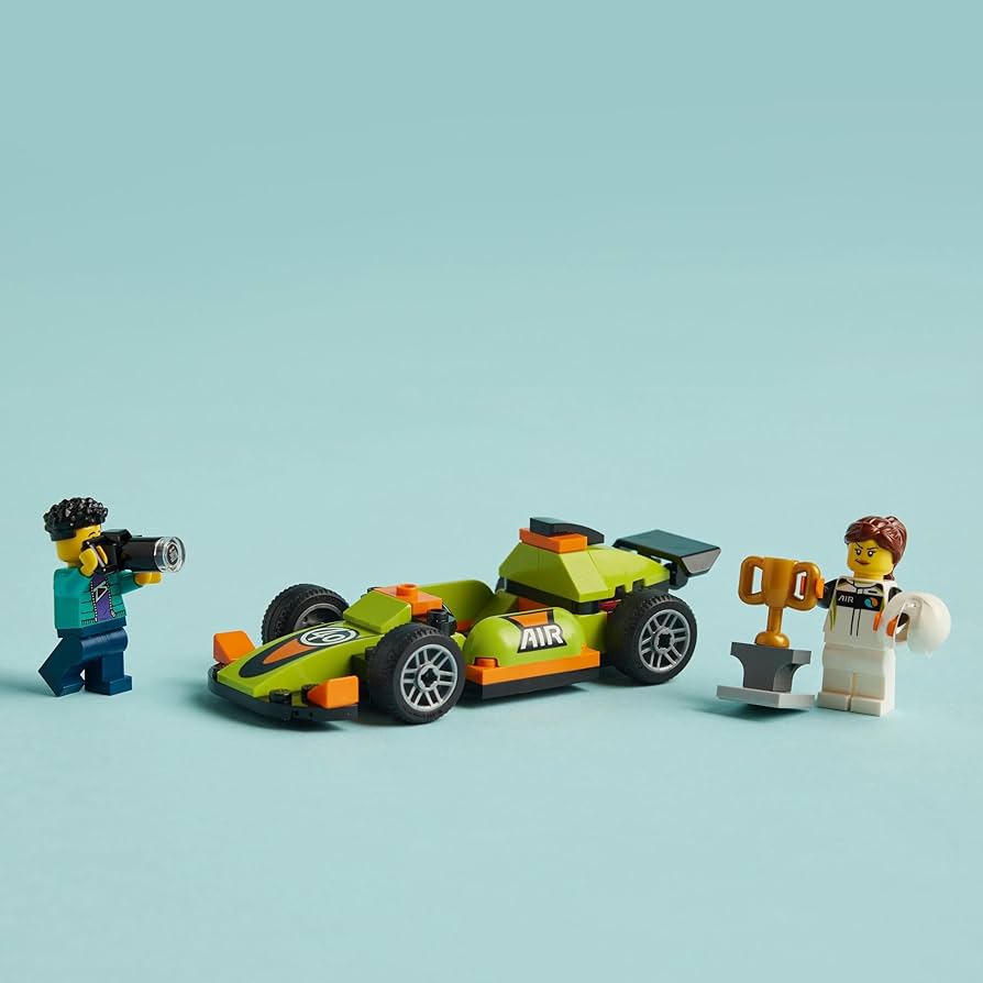 Amazon.co.jp: レゴ(LEGO) シティ みどりのレースカー おもちゃ 玩具