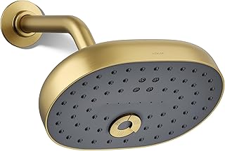 Kohler 26290-2MB Statement® Three-function showerhead, 2.5 gpm, Vibrant Brushed Moderne Brass