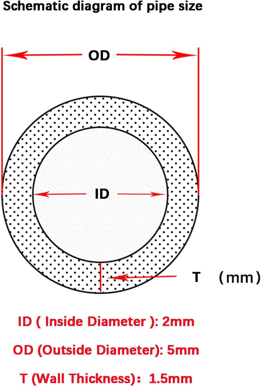Silicone Tubing Hose, Silicon Rubber Tube 0.08" x 0.2"(ID 2mm x OD 5mm) Length 32.81Ft（10m）, Vacuum Flexible Air Hose Water Pipe Tube, Suitable For Pump Transfer Purple