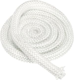 PATIKIL 4pcs 1"x79" Wood Stove Gasket Kit Fiberglass Round High-Temperature