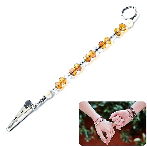 Herramienta de pulsera, ayudante de cierre de pulsera con cierres de reloj y tirador de cremallera. Soporte de pulsera de fácil cierre (estilo