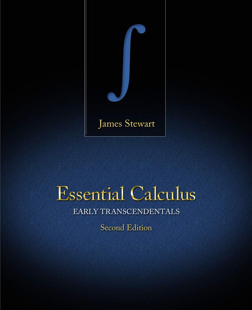 Student Solutions Manual for Stewart's Essential Calculus: Early Transcendentals, 2nd