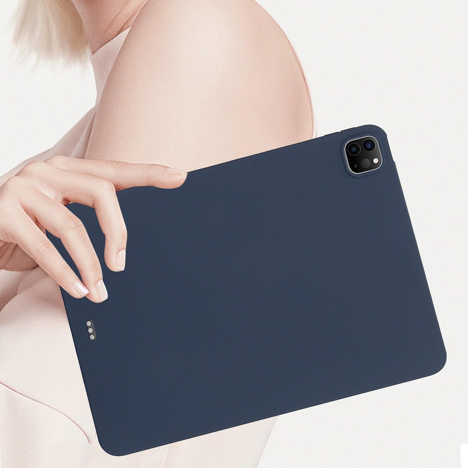 Schutzhülle Für IPad 11. Generation A16 (11 Zoll 2025) – Stoßfest, Ultradünn Aus Weichem TPU-Silikon In Beige