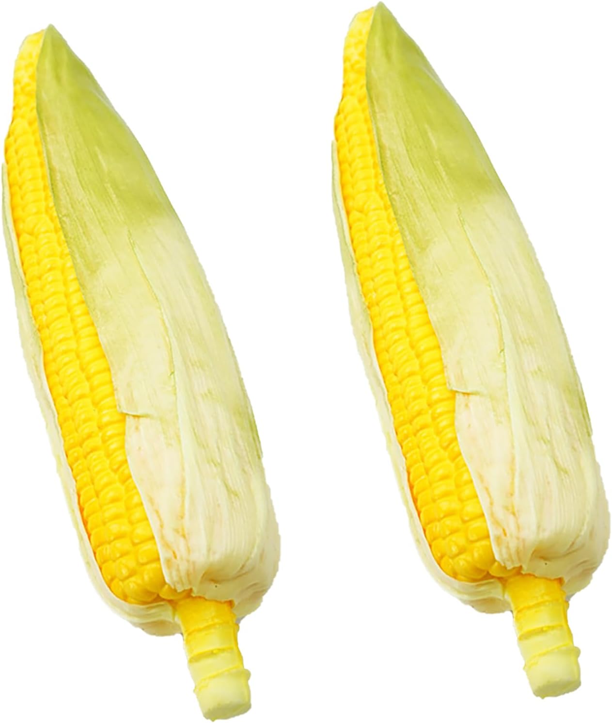 Realistic Artificial Corn Decorations, Artificial Vegetables, Roasted Corn Shapes, Suitable for Home Decorations, Shopping Malls, and Store Samples.-Green