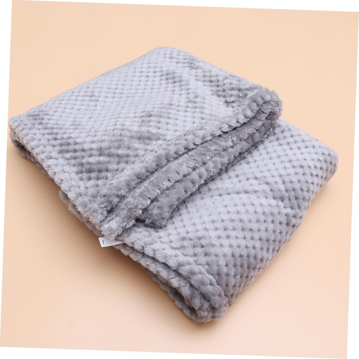 Dog Blanket Soft Bed Cover for Dogs Pet Mat Doggie Blanket Machine Washable Grey
