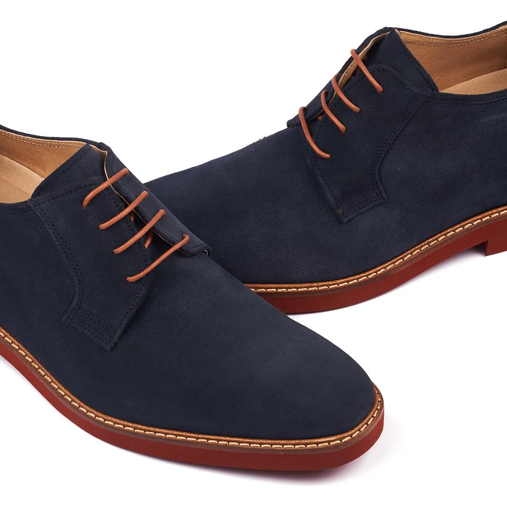 MASALTOS Zapatos de Hombre con Alzas Que Aumentan Altura hasta 7 cm. Fabricados en Piel. Modelo Corby A